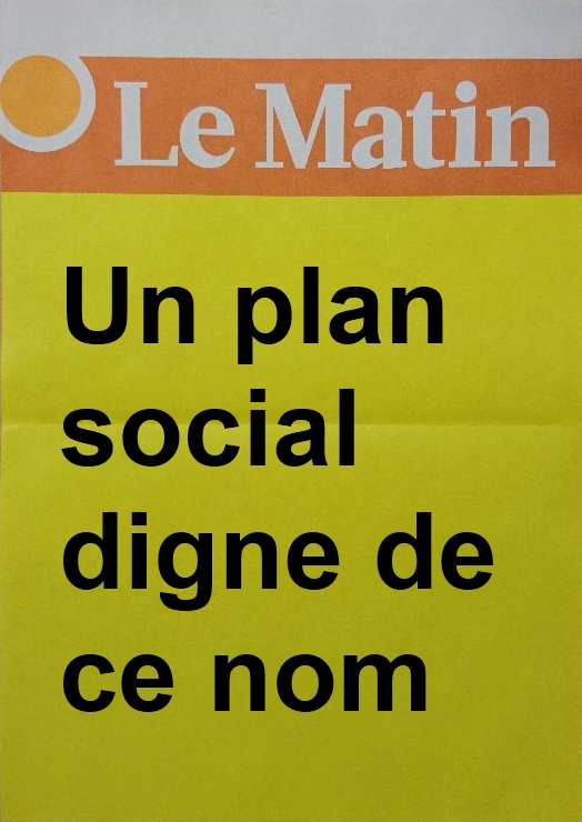Le combat des ex-employés du Matin reconnu par le Tribunal arbitral